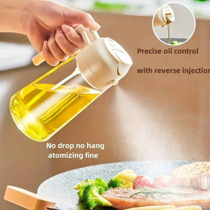 Penzaj OilMaster™ Leakproof Dual-Purpose Glass Spray Bottle